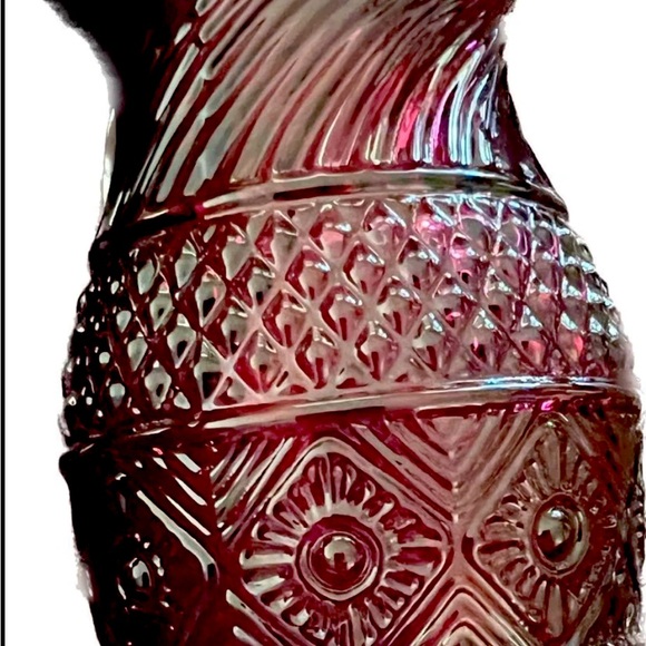 Hand Blown Glass - Bennington Pilgrim Cranberry
Glass Vng Creamer never… - Picture 3 of 4